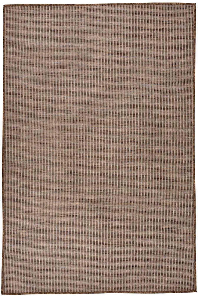 Lauko kilimėlis, rudos spalvos, 120x170cm, plokščio pynimo