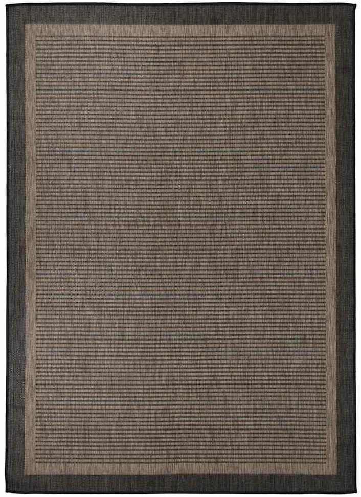 Lauko kilimėlis, tamsiai rudas, 120x170cm, plokščio pynimo