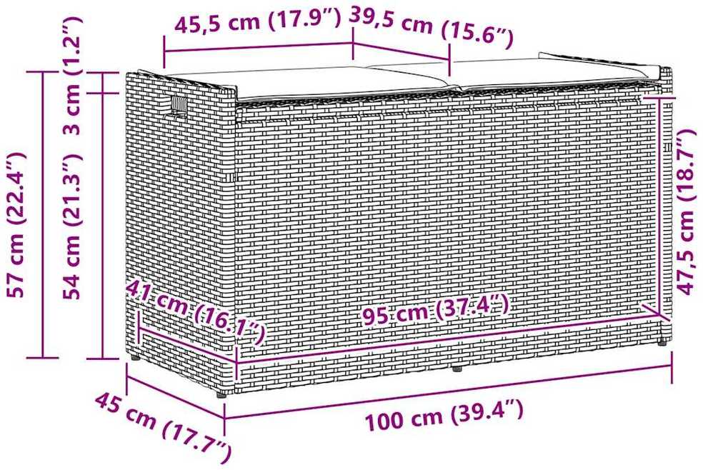 lauko laikymo suolas su pagalvėle šviesiai pilka 100 cm