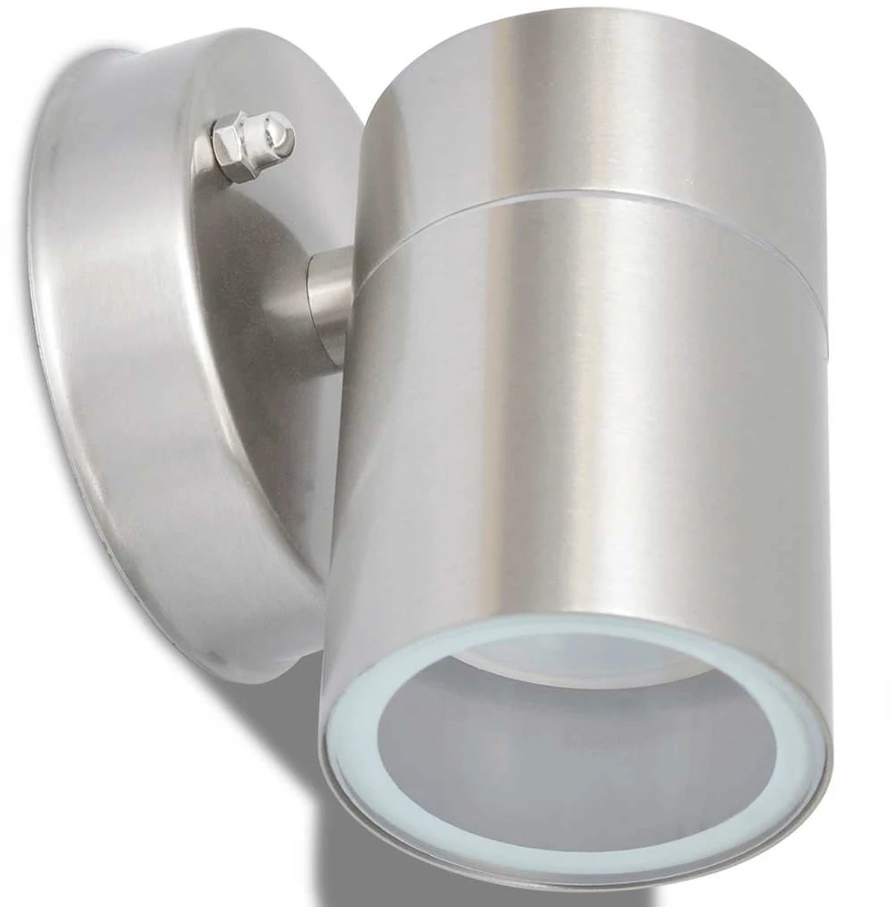 Lauko LED sien. šviest., 2vnt., nerūd. plien., šviesa į apačią