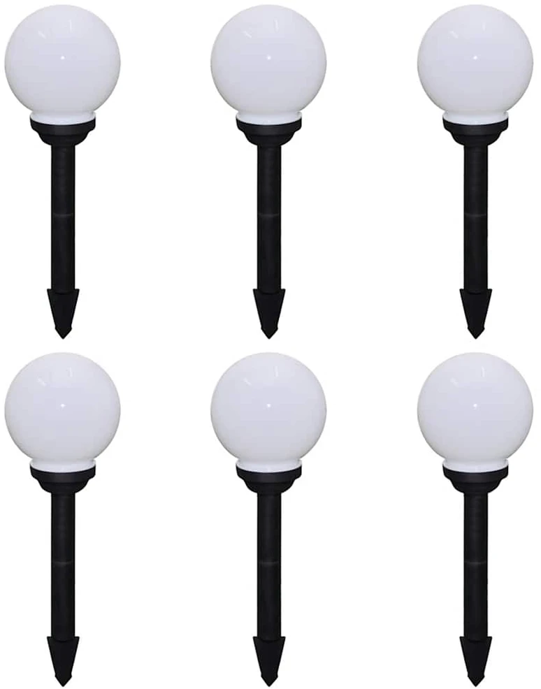 Lauko LED šviest. takeliui, 6vnt, 20cm, su įsmeig. kuoliuku