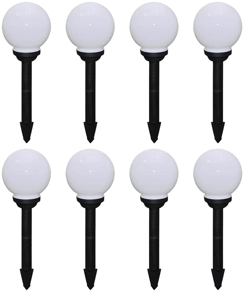 Lauko LED šviest. takeliui, 8vnt, 15cm, su įsmeig. kuoliuku