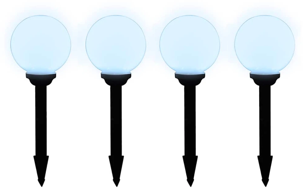 Lauko LED šviest. takeliui, 8vnt, 15cm, su įsmeig. kuoliuku