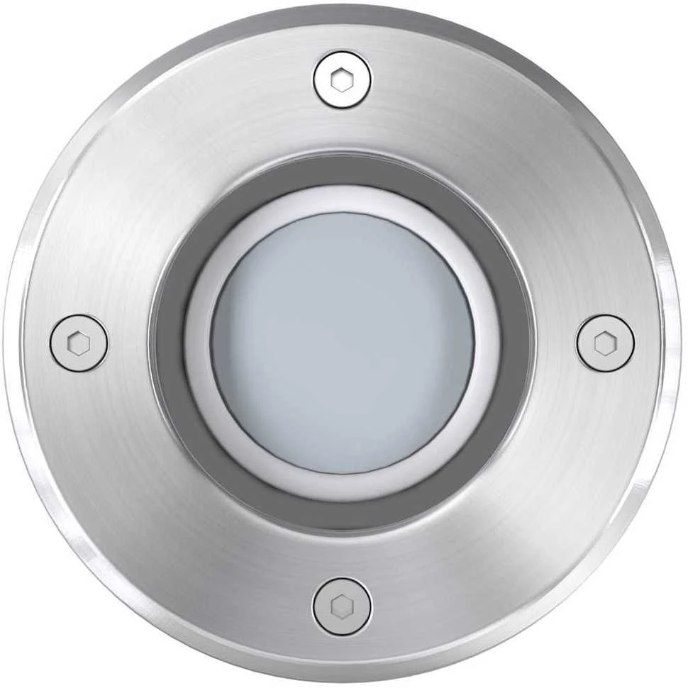 Lauko LED šviestuvai grindiniui, 3 vnt., apvalūs