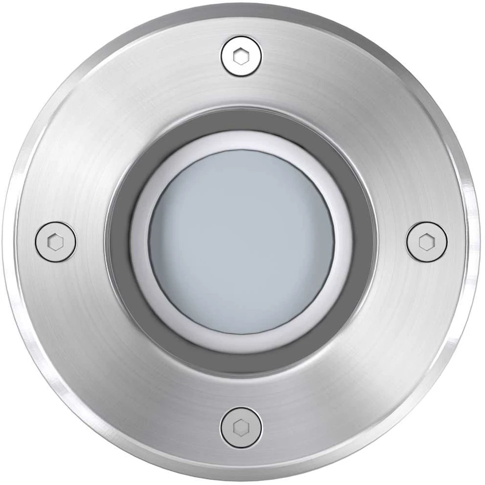 Lauko LED šviestuvai grindiniui, 3 vnt., apvalūs