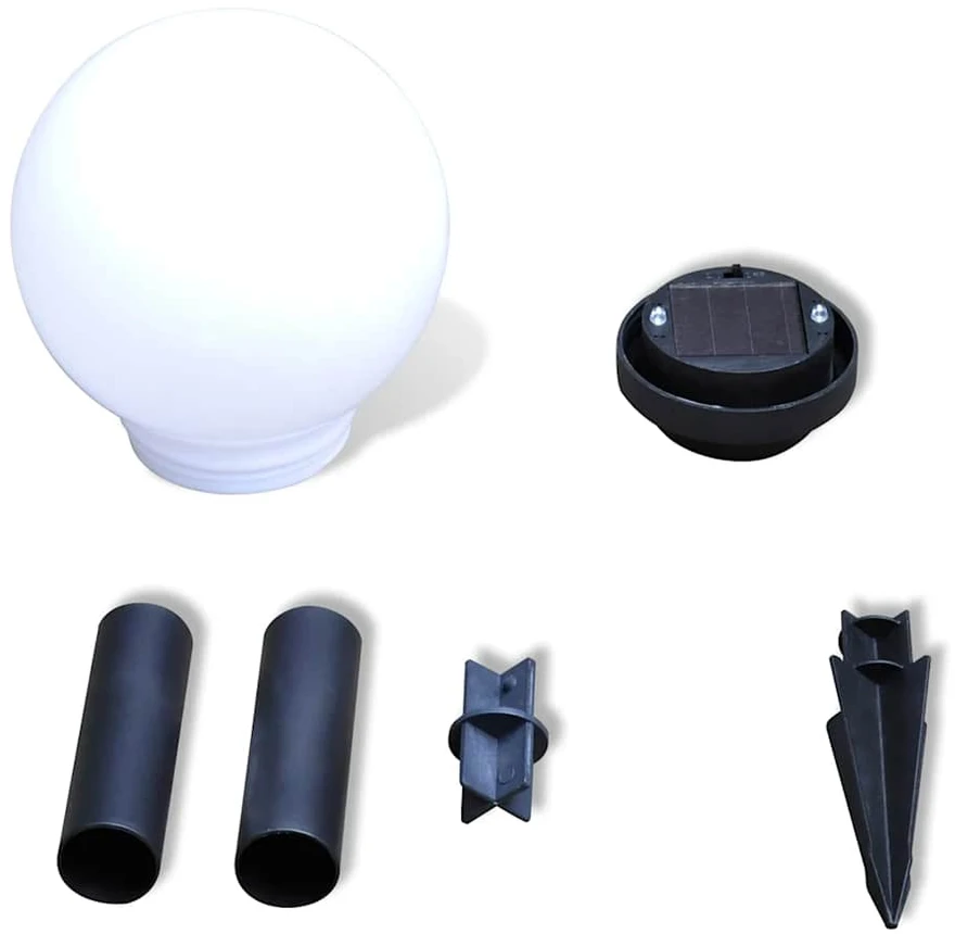 Lauko LED šviestuvai takeliui, 4vnt, 15cm, įsmeigiami