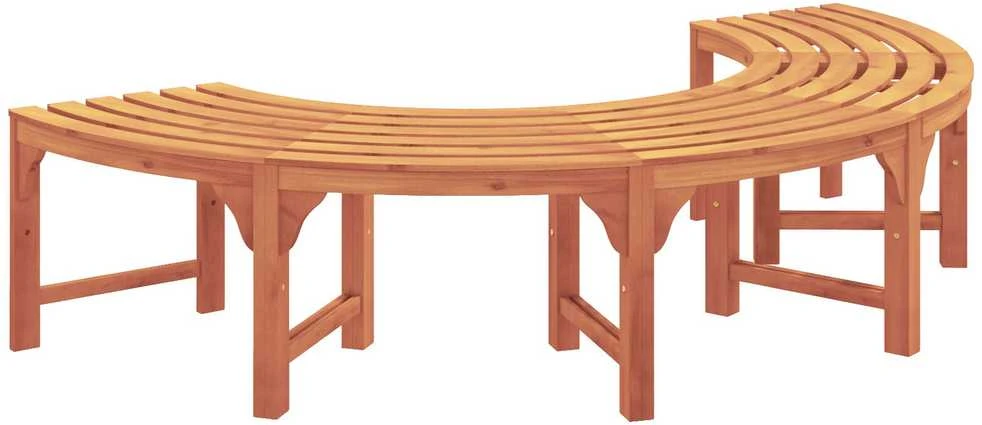Medžio suolelis 4 -Seater 210 x 80 x 45 cm Natūrali