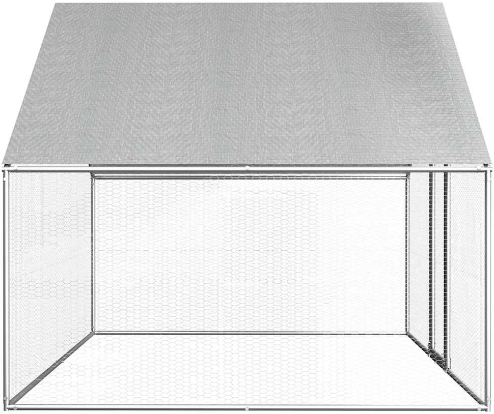 Lauko narvas viščiukams, 2,75x2x1,92m, galvanizuotas plienas