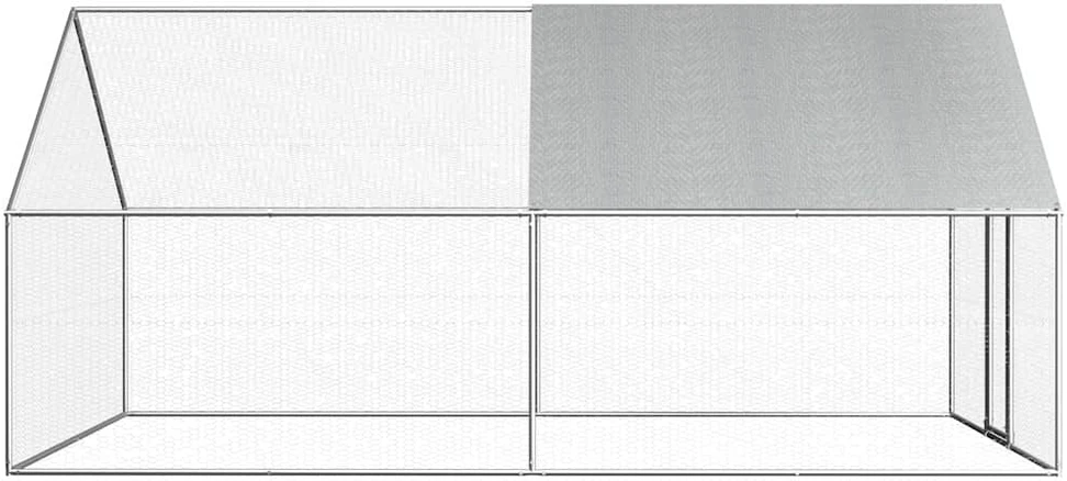 Lauko narvas viščiukams, 2,75x4x1,92m, galvanizuotas plienas