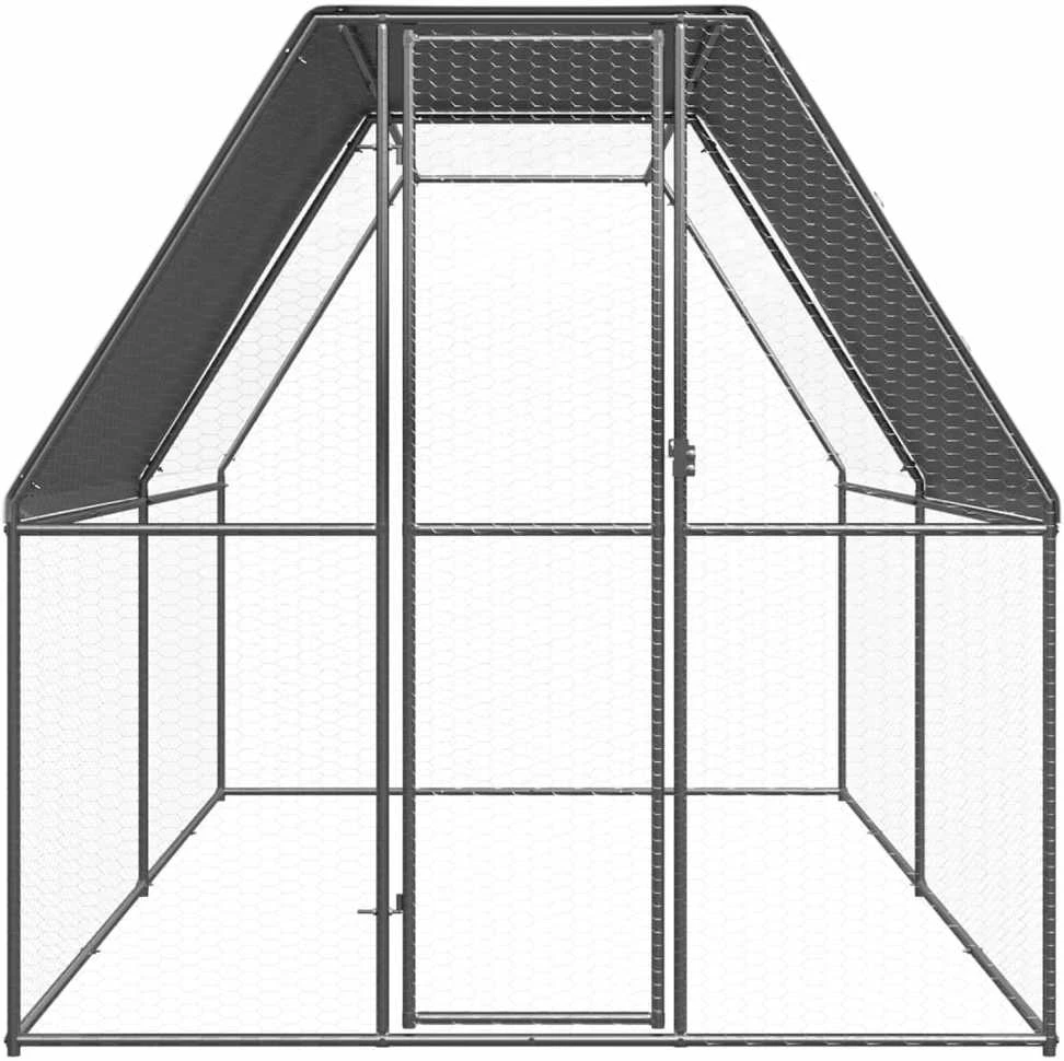Lauko narvas viščiukams, 2x4x2m, galvanizuotas plienas