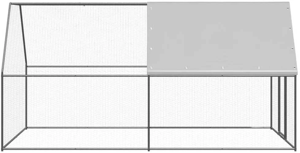 Lauko narvas viščiukams, 2x4x2m, galvanizuotas plienas
