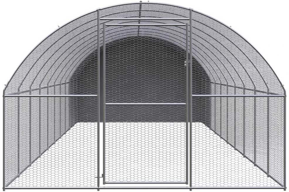 Lauko narvas viščiukams, 3x10x2m, galvanizuotas plienas