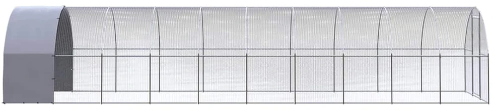 Lauko narvas viščiukams, 3x10x2m, galvanizuotas plienas
