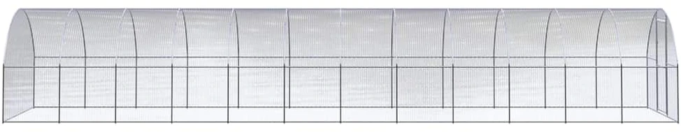 Lauko narvas viščiukams, 3x12x2m, galvanizuotas plienas