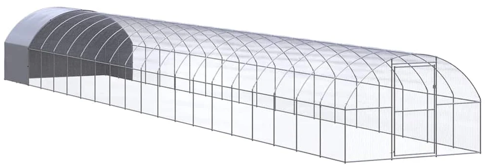 Lauko narvas viščiukams, 3x20x2m, galvanizuotas plienas