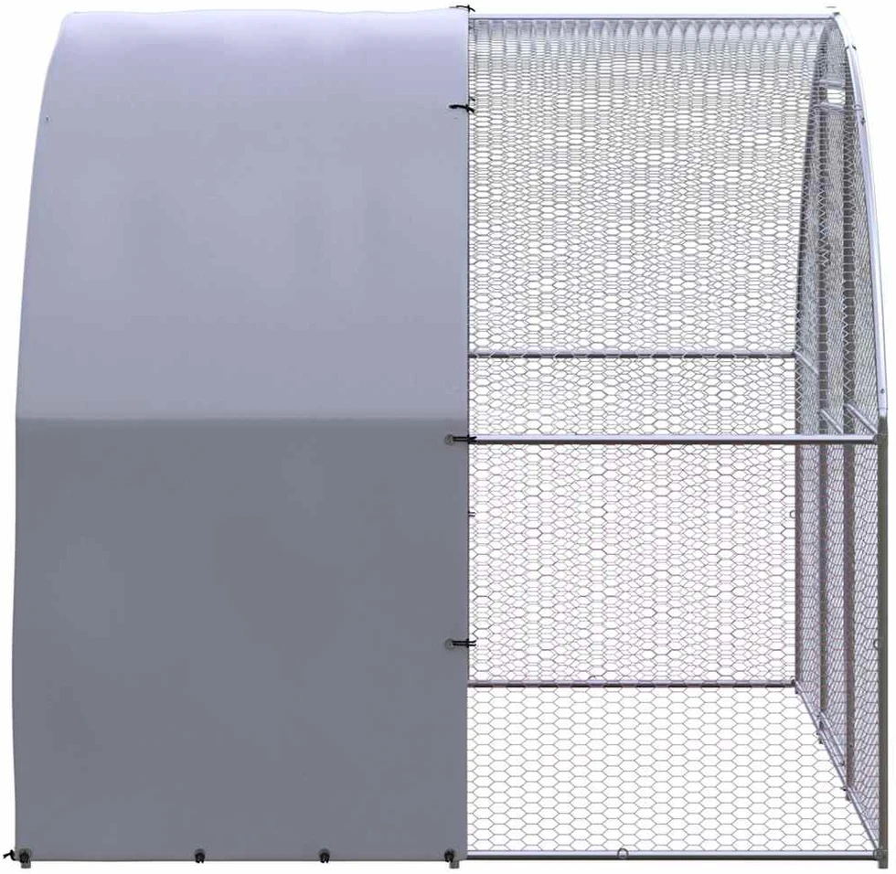 Lauko narvas viščiukams, 3x2x2m, galvanizuotas plienas