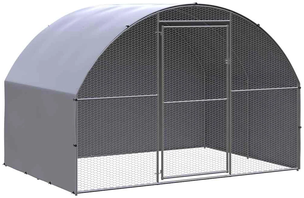 Lauko narvas viščiukams, 3x2x2m, galvanizuotas plienas