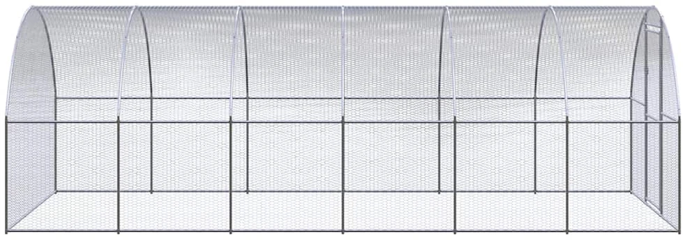 Lauko narvas viščiukams, 3x6x2m, galvanizuotas plienas