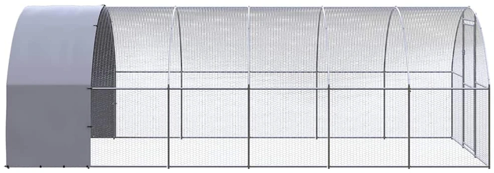 Lauko narvas viščiukams, 3x6x2m, galvanizuotas plienas