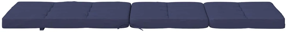 Lauko pagalvė 2 vnt. Audinys Jūrinė mėlyna 180 x 55 x 7 cm