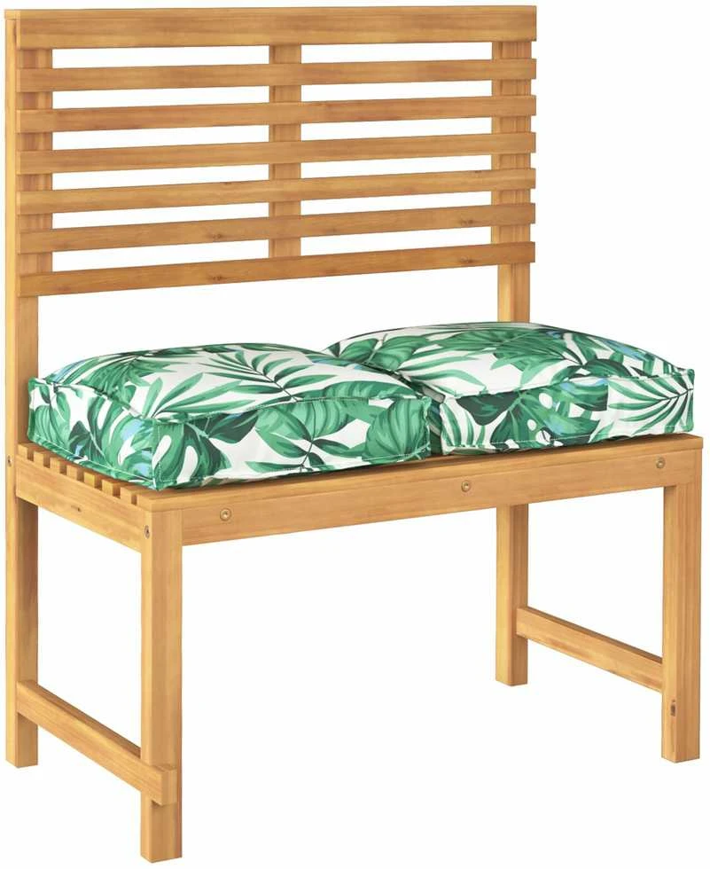 Pagalvėlė 2 pcs Lapų raštas 40 x 40 x 8 cm Oksfordo audinys