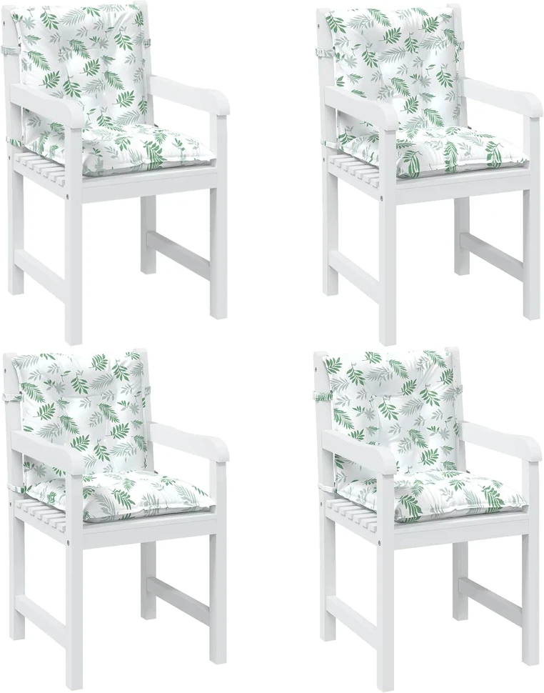 Lauko pagalvė 4 vnt. 100%polyester Išskirtinis lapų raštas