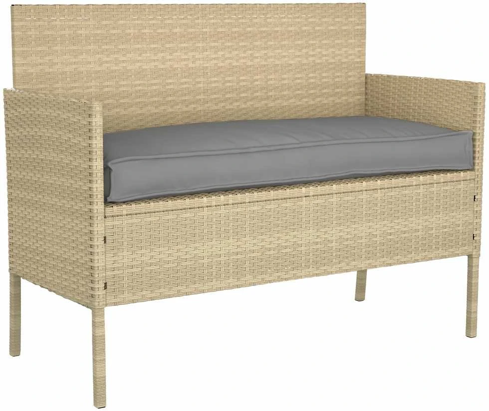 Pagalvėlė Pilka 110 x 40 x 8 cm Oksfordo audinys