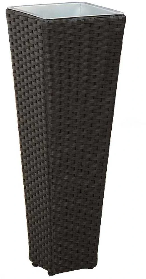 Lauko rinkinys 3 vnt. Juoda 30 x 30 x 80 cm Metalas