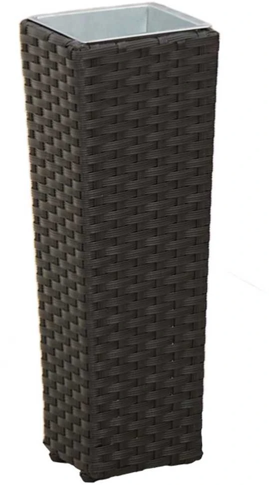 Lauko rinkinys 3 vnt. Juoda 30 x 30 x 80 cm Metalas