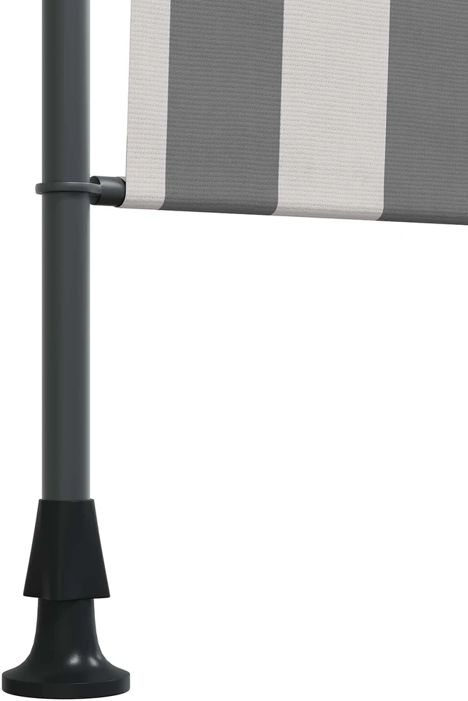 Lauko Ritininė Žaliuzė Antracito ir baltos 100 x 270 cm