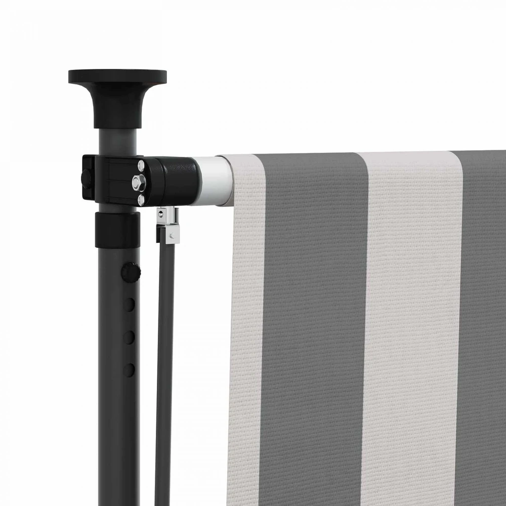 Lauko Ritininė Žaliuzė Antracito ir baltos 150 x 270 cm