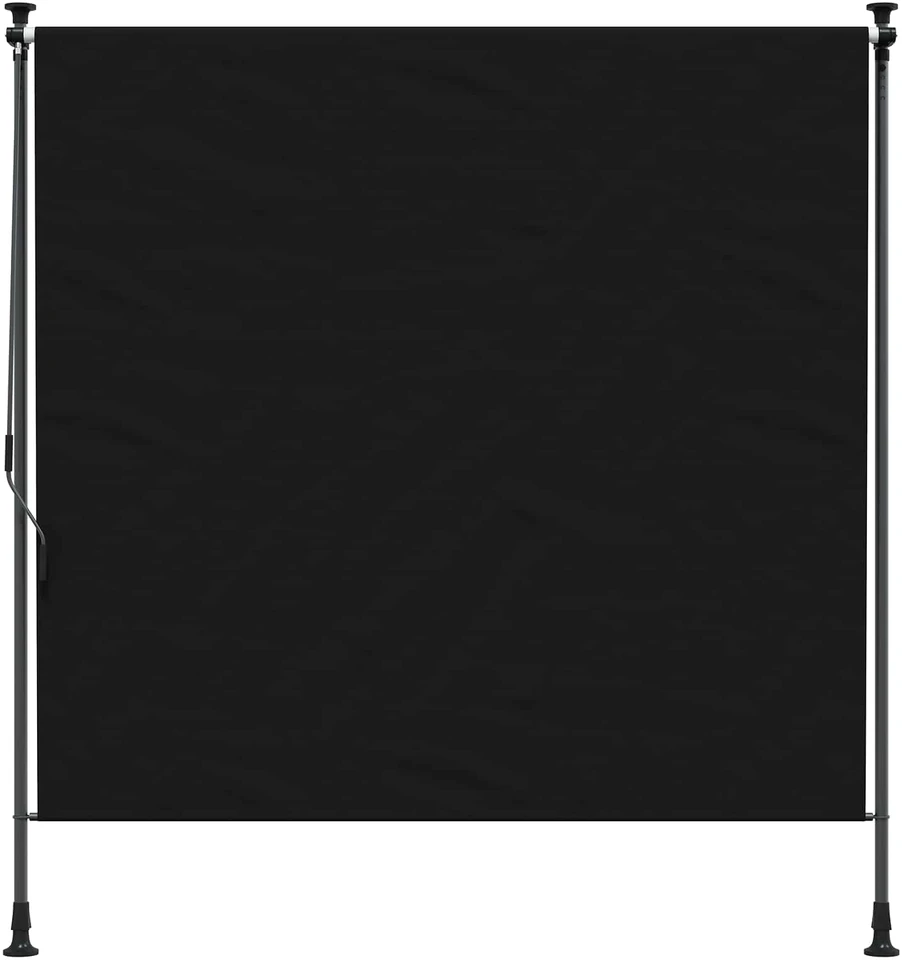 Lauko Ritininė Žaliuzė Juoda 120 x 270 cm