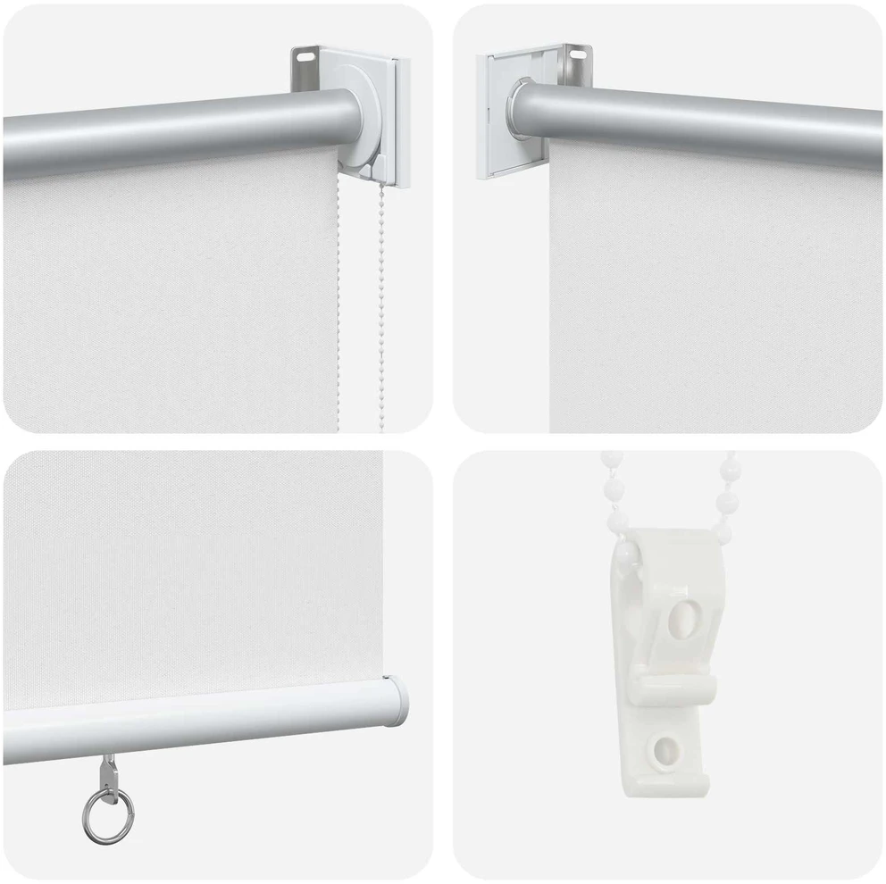 Lauko ritininė žaliuzė UV apsaugai Balta 100 x 230 cm (P x A)