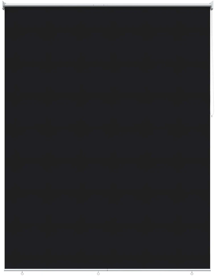 Lauko ritininė žaliuzė UV apsaugai Juoda 100 x 230 cm (P x A)
