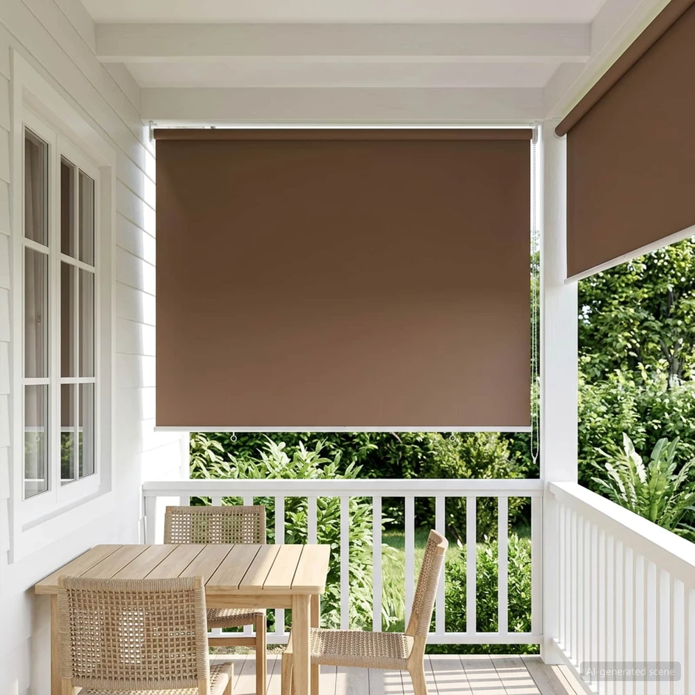Lauko ritininė žaliuzė UV apsaugai Taupe 100 x 230 cm (P x A)