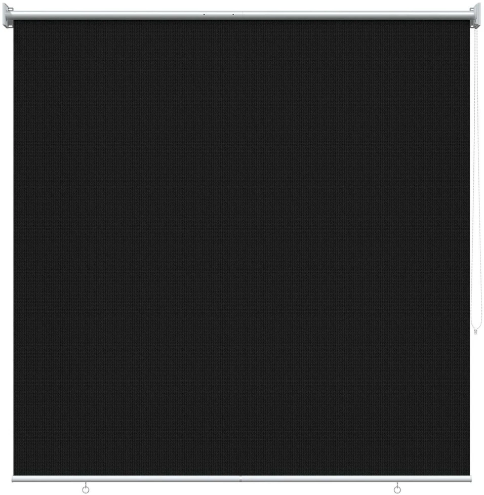 Lauko roletai 90% UV blokavimui Juoda 140 x 140 cm HDPE