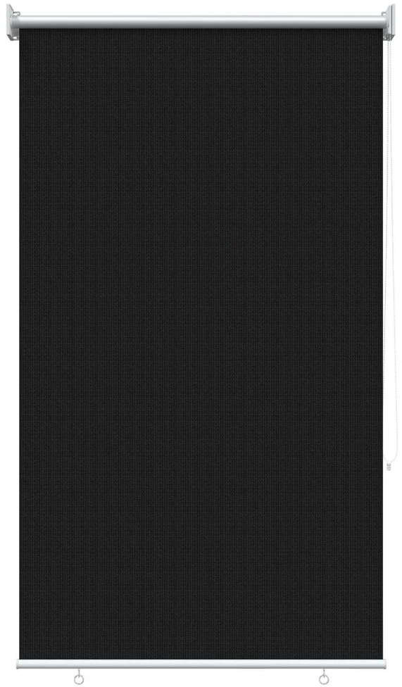 Lauko roletai 90% UV blokavimui Juoda 80 x 140 cm HDPE