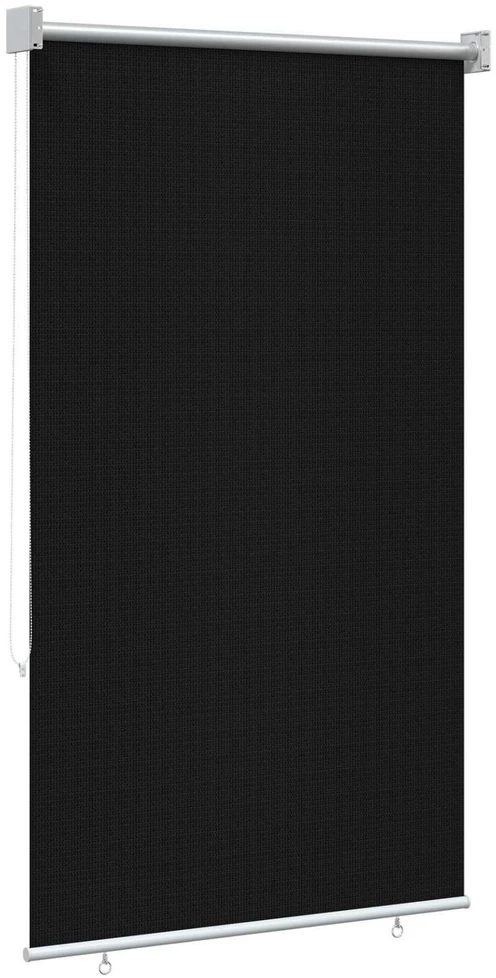 Lauko roletai 90% UV blokavimui Juoda 80 x 230 cm HDPE