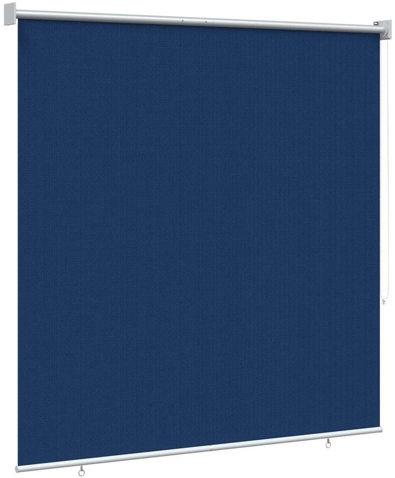 Lauko roletai 90% UV blokavimui Mėlyna 140 x 140 cm HDPE