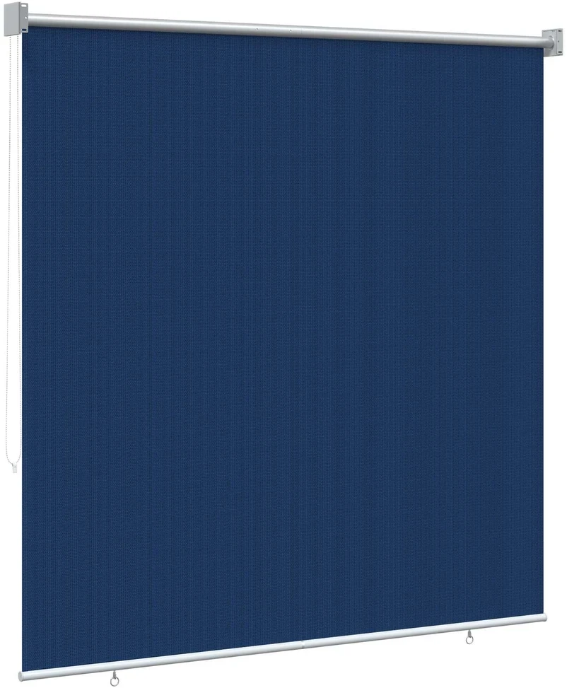 Lauko roletai 90% UV blokavimui Mėlyna 140 x 140 cm HDPE