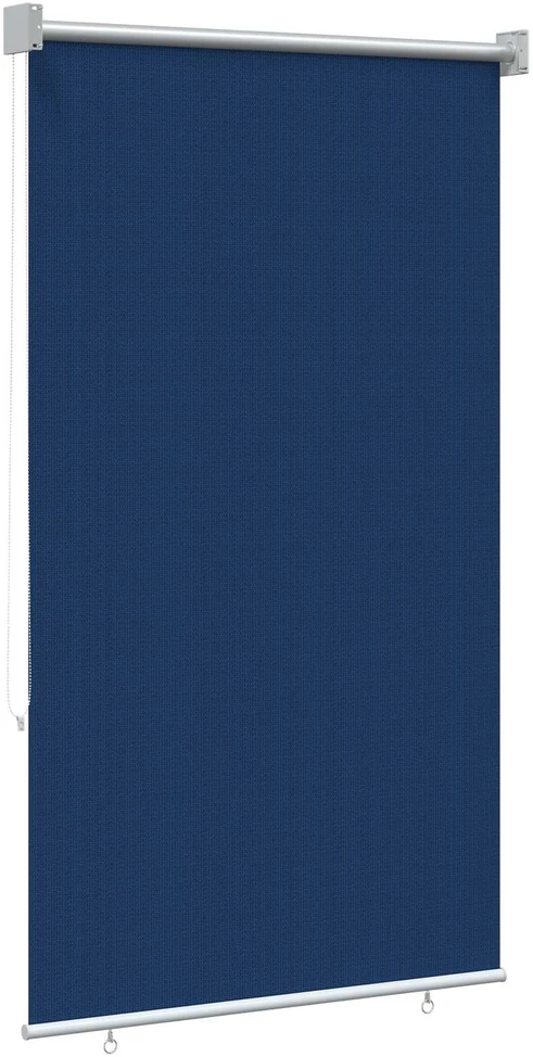 Lauko roletai 90% UV blokavimui Mėlyna 80 x 140 cm HDPE