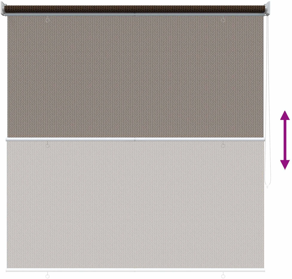 Lauko roletai 90% UV blokavimui Ruda 120 x 230 cm HDPE