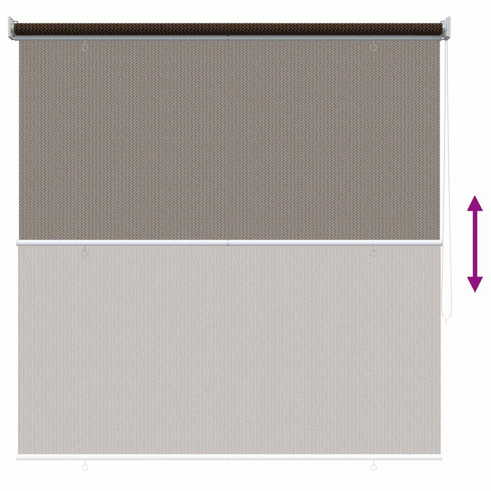 Lauko roletai 90% UV blokavimui Ruda 120 x 230 cm HDPE