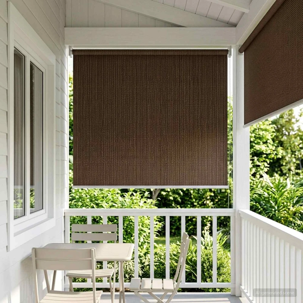 Lauko roletai 90% UV blokavimui Ruda 60 x 140 cm HDPE