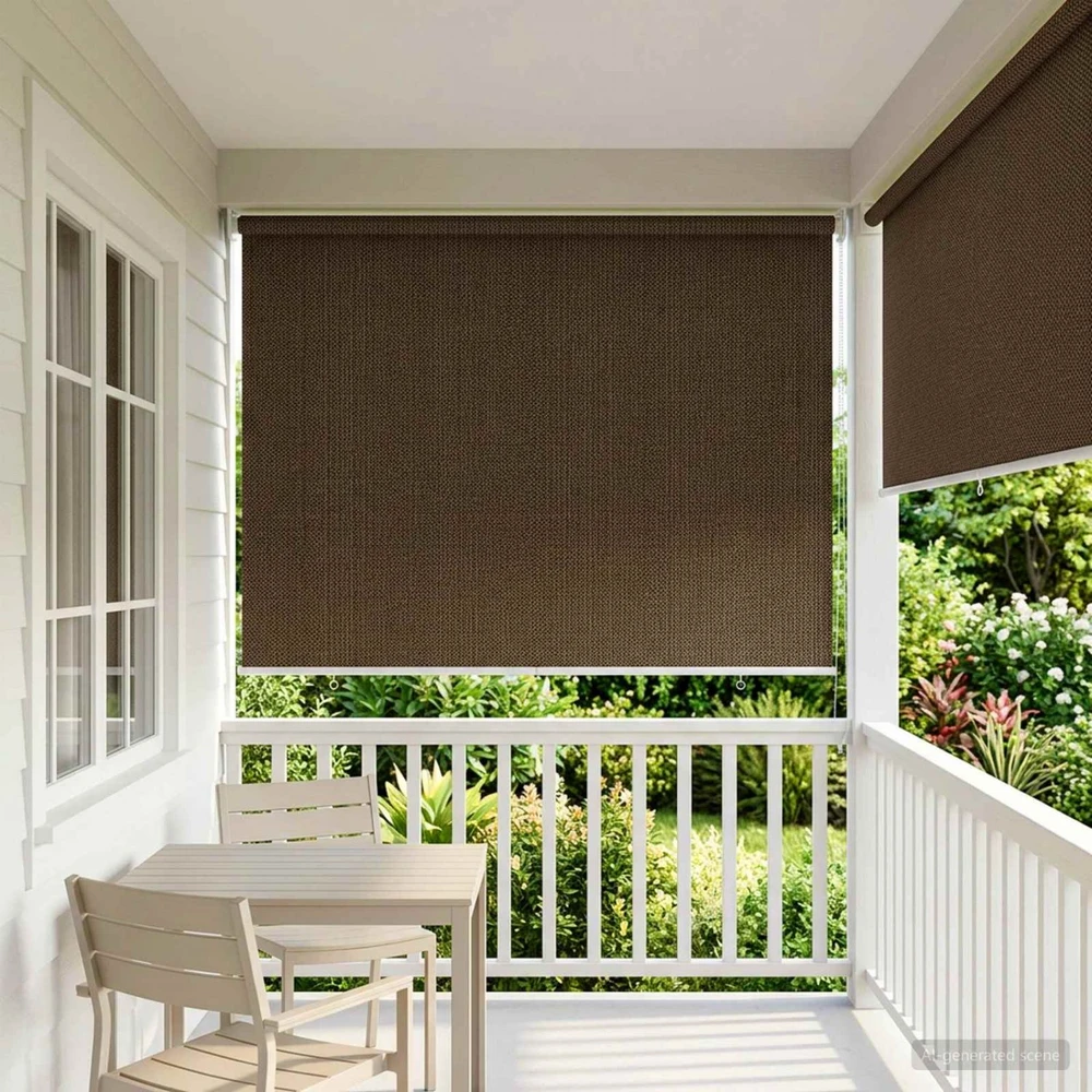 Lauko roletai 90% UV blokavimui Ruda 80 x 230 cm HDPE