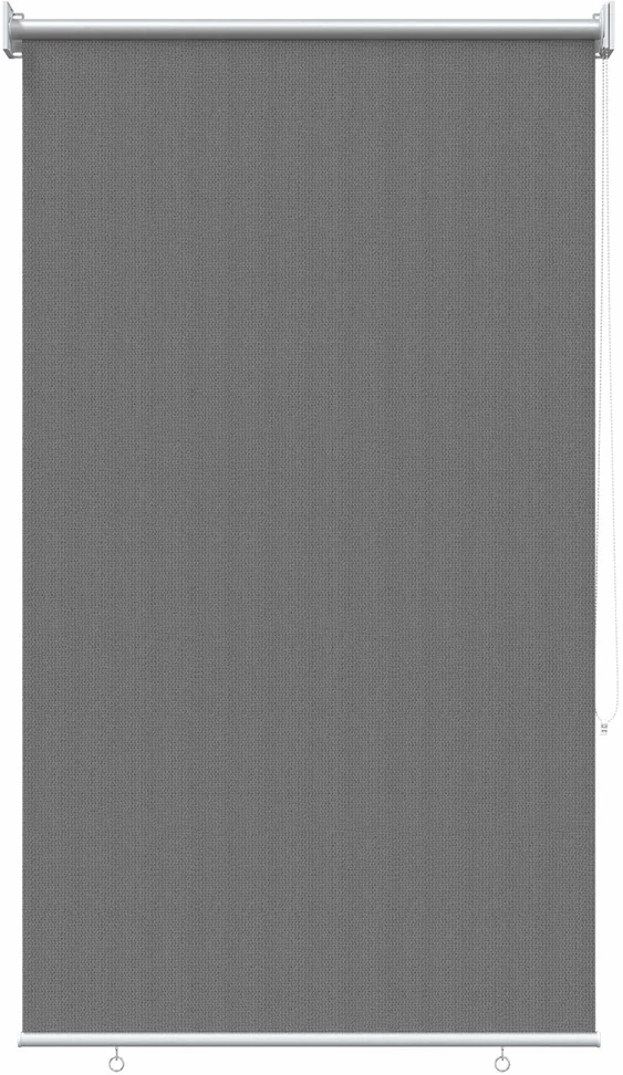 Lauko roletai 90% UV blokavimui Šviesiai pilka 80 x 140 cm HDPE