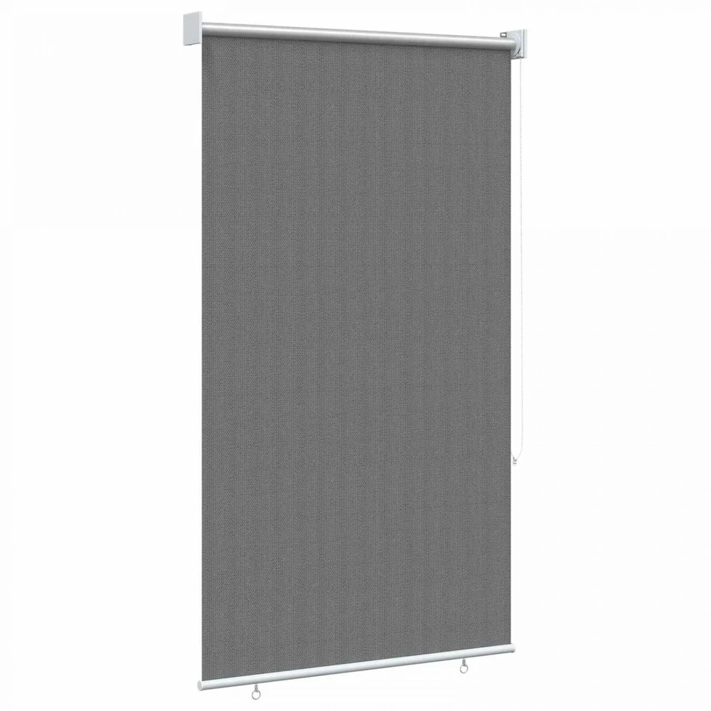 Lauko roletai 90% UV blokavimui Šviesiai pilka 60 x 230 cm HDPE