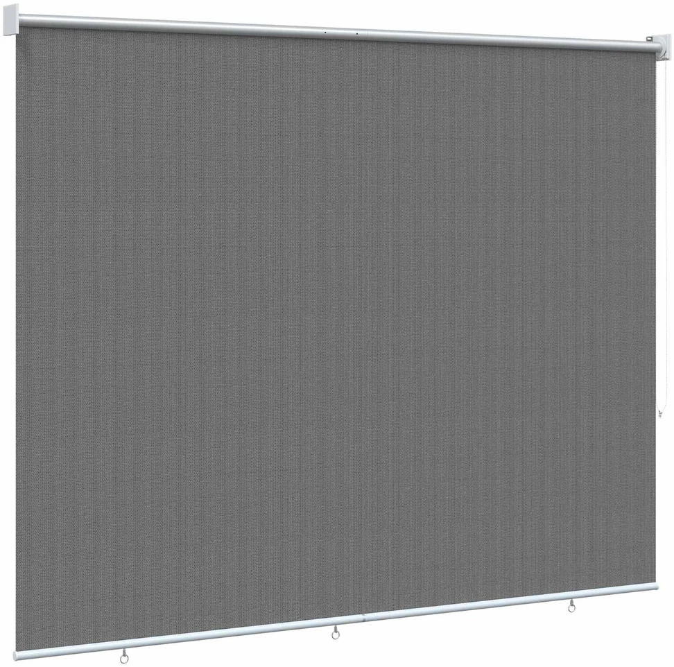Lauko roletai 90% UV blokavimui Šviesiai pilka 220 x 230 cm