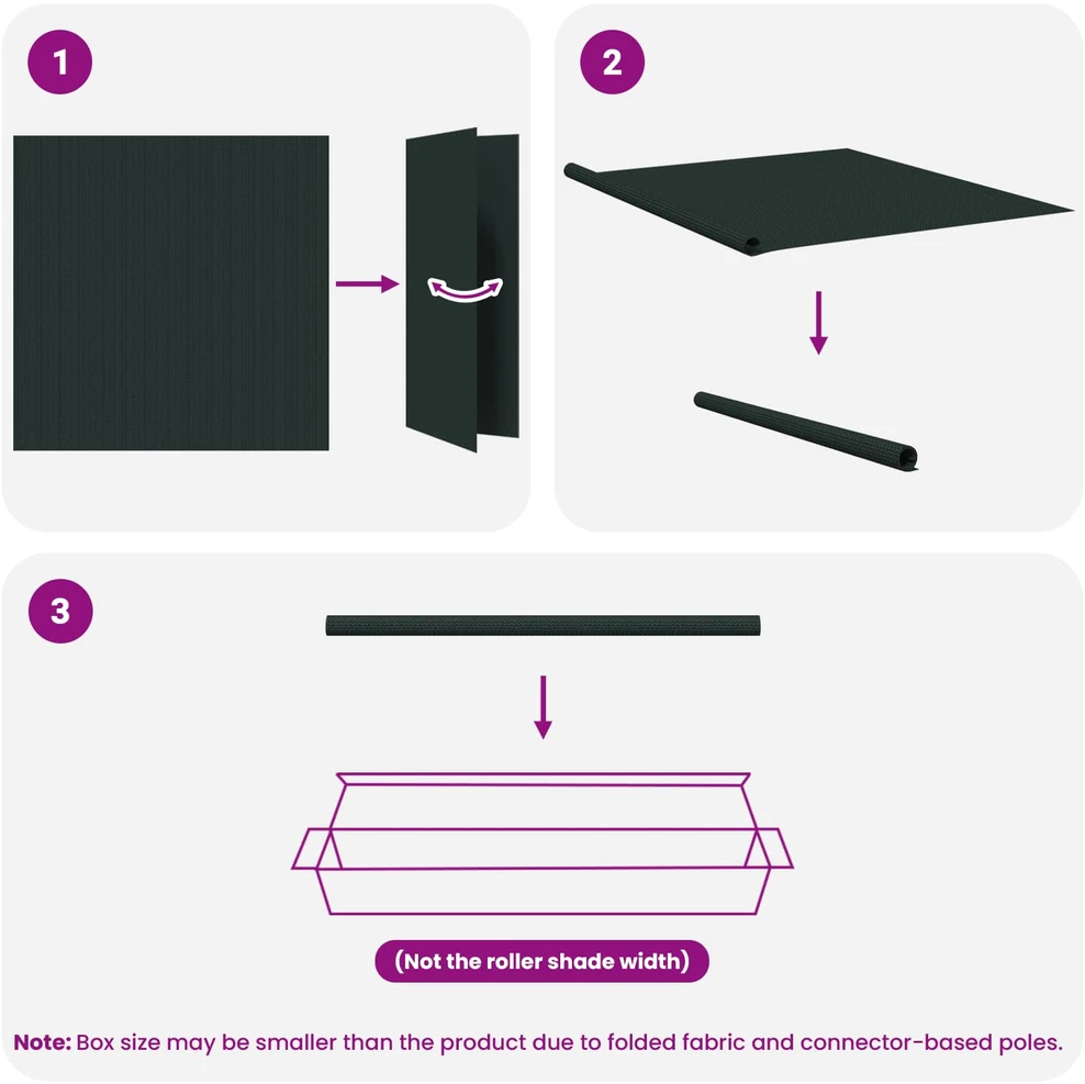 Lauko roletai 90% UV blokavimui Tamsiai žalia 160 x 140 cm HDPE