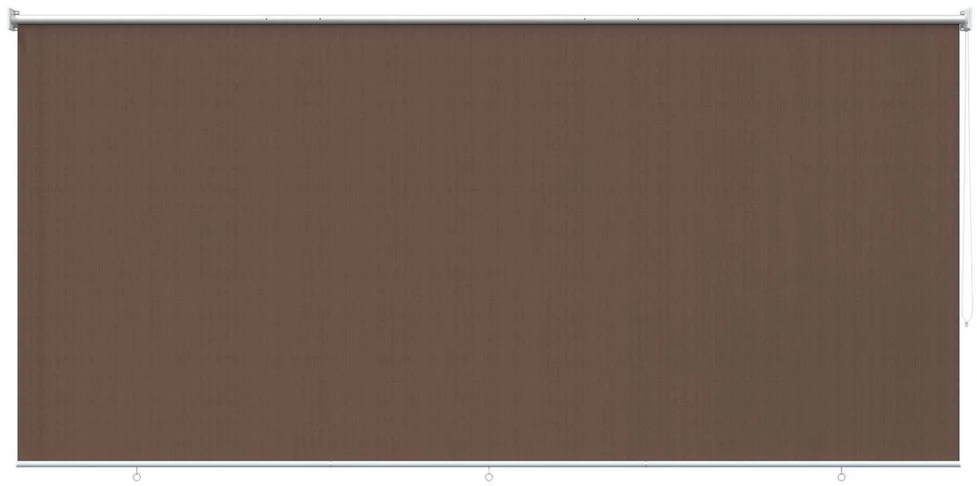 Lauko roletai 90% UV blokavimui Taupe 350 x 140 cm HDPE